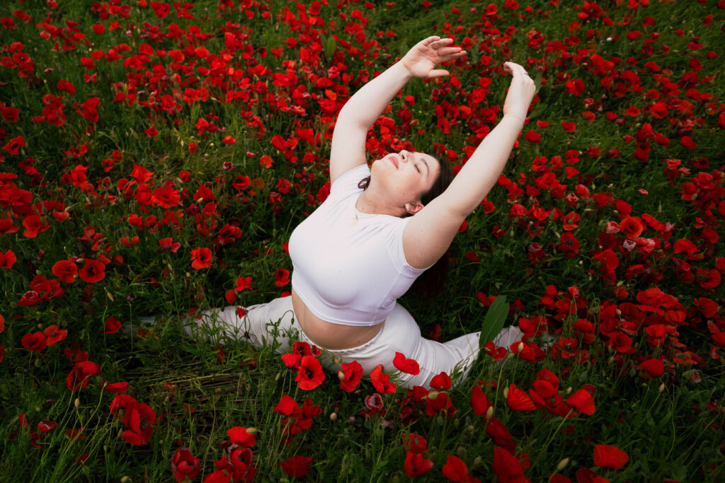 Portrait de danseuse en exterieur